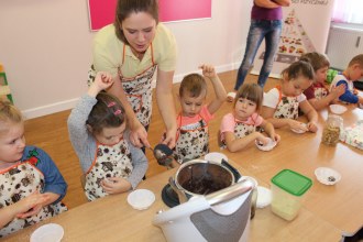 Warsztaty kulinarno - sensoryczne pt. 'Dzieciaki Zdrowo Smakują'