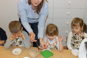 Warsztaty kulinarno-sensoryczne 'Dzieciaki Zdrowo Smakują'