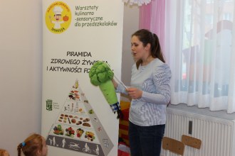 Warsztaty kulinarno-sensoryczne 'Dzieciaki Zdrowo Smakują'